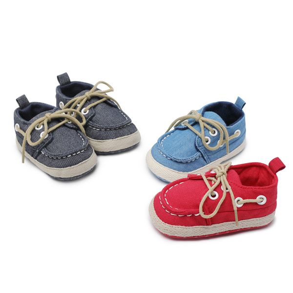 baby boy girls first walker newborn fashion canvas casual bebe crib shoes lace up skid-proof spring booties 3 pairs color wholesale
baby boy girls first walker newborn fashion canvas casual bebe crib shoes lace up skid-proof spring booties 3 pairs color wholesale