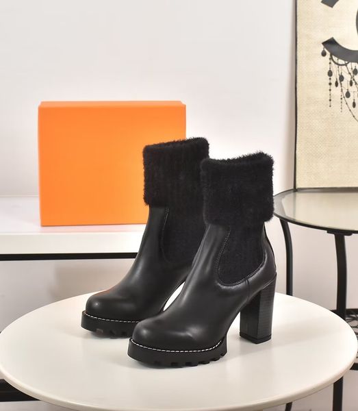 femal rabbit wool bobbin fashion warm boots good quality woman autumn winter chunky short boot large size sheeksin high heel shoes size 35-4, Black
femal rabbit wool bobbin fashion warm boots good quality woman autumn winter chunky short boot large size sheeksin high heel shoes size 35-4, Black