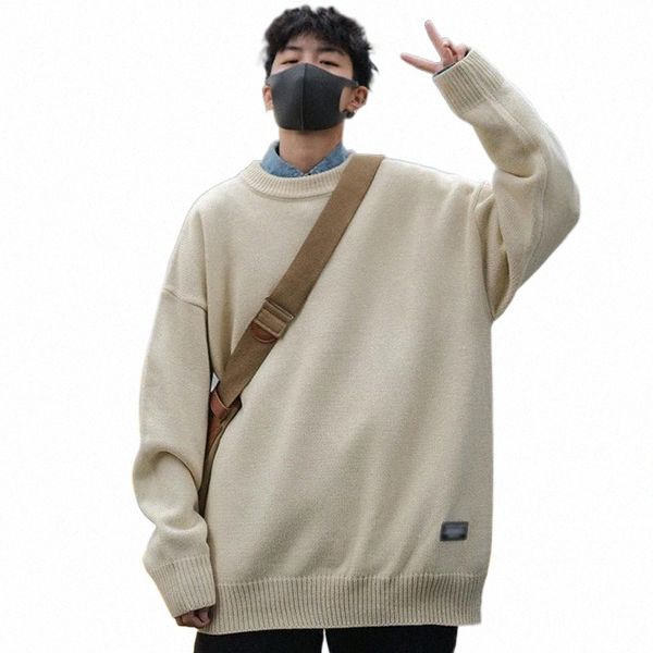 men's sweaters men's sweaters autumn winter sweater men streetwear loose lazy korean fashion thickened o-neck oversize couple casu, White;black
men's sweaters men's sweaters autumn winter sweater men streetwear loose lazy korean fashion thickened o-neck oversize couple casu, White;black