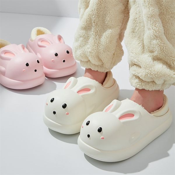 slippers home women cute bunny cotton couple shoes indoor non-slip lady winter plush warm 220901, Black
slippers home women cute bunny cotton couple shoes indoor non-slip lady winter plush warm 220901, Black