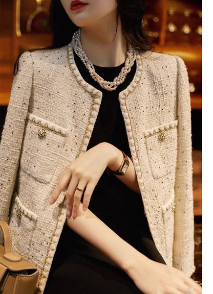chan women's brand jacket 2022 new autumn winter western suit jacket brand logo fashion tweed coat cardigan designer spring coat gift c, Black;brown
chan women's brand jacket 2022 new autumn winter western suit jacket brand logo fashion tweed coat cardigan designer spring coat gift c, Black;brown