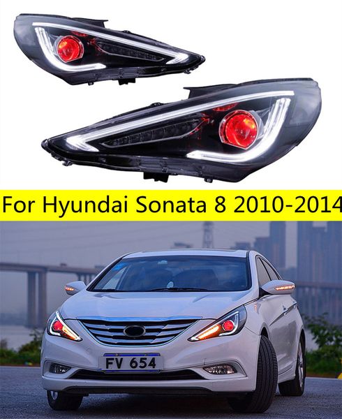 led head light parts for hyundai sonata 8 2010-2014 front headlights replacement drl daytime light projector facelift
led head light parts for hyundai sonata 8 2010-2014 front headlights replacement drl daytime light projector facelift