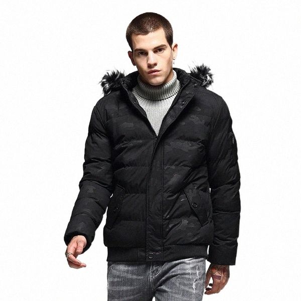 men's down & parkas men's clothing winter jacket hooded warm coat casual parka men thick fur collar jackets and coats camouflage p, Black
men's down & parkas men's clothing winter jacket hooded warm coat casual parka men thick fur collar jackets and coats camouflage p, Black