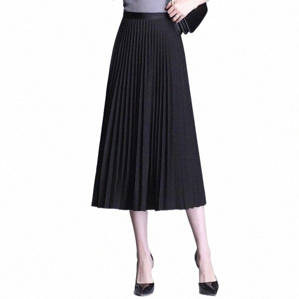 skirts skirts summer women casual long solid color a-line pleated skirt elegant fashion female vestido elastic waist office lady c2514 l3uf#, Black
skirts skirts summer women casual long solid color a-line pleated skirt elegant fashion female vestido elastic waist office lady c2514 l3uf#, Black