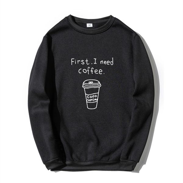 mens hoodies sweatshirts autumn winter harajuku crewneck sweatshirt first i need coffee letter sweatshirts men women long sleeve hoodie flee, Black
mens hoodies sweatshirts autumn winter harajuku crewneck sweatshirt first i need coffee letter sweatshirts men women long sleeve hoodie flee, Black