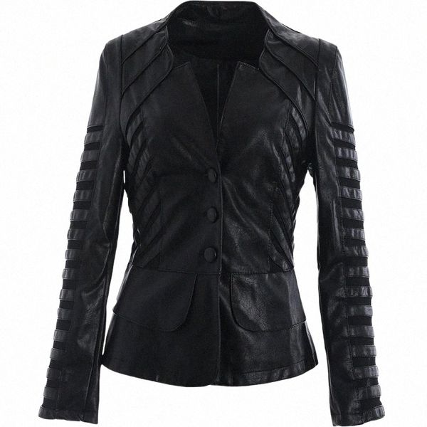 women's leather & faux leather women's leather & faux ailegogo women 2022 autumn winter jacket patchwork long sleeve black coat zi
women's leather & faux leather women's leather & faux ailegogo women 2022 autumn winter jacket patchwork long sleeve black coat zi