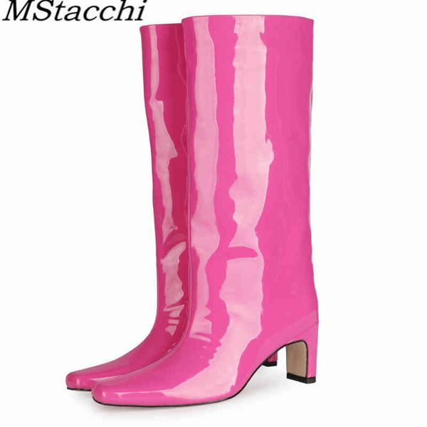 boots mstapchi knee length women square heel plush solid color slip on party woman winter low leather shoes 220901, Black
boots mstapchi knee length women square heel plush solid color slip on party woman winter low leather shoes 220901, Black