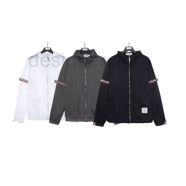 others apparel designer 2022 summer new high-end fashion brand tb double arm webbing thin breathable men's and women's sunscreen c, Black;white
others apparel designer 2022 summer new high-end fashion brand tb double arm webbing thin breathable men's and women's sunscreen c, Black;white