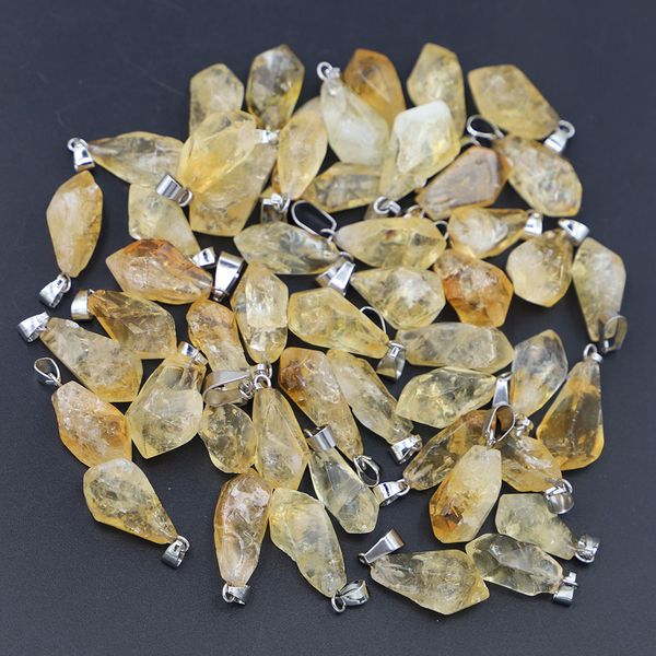 natural citrine stone irregular charms raw ore crystal necklace diy pendants earrings jewelry making accessories, Bronze;silver
natural citrine stone irregular charms raw ore crystal necklace diy pendants earrings jewelry making accessories, Bronze;silver