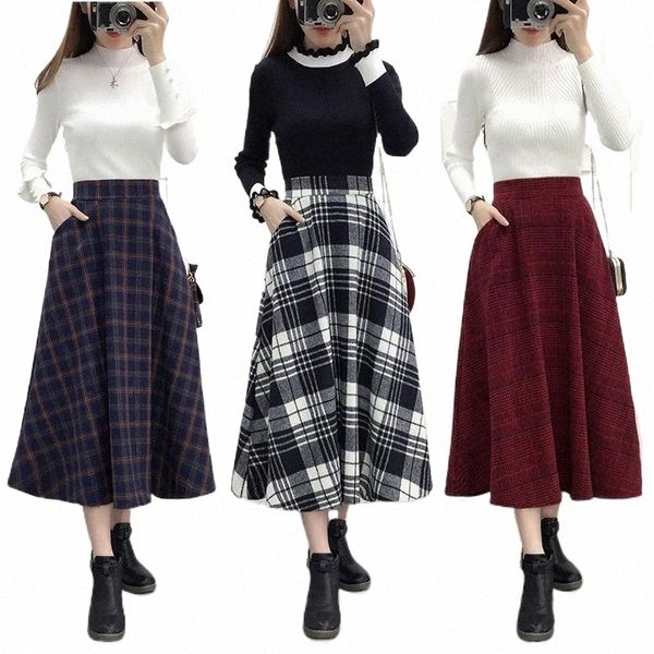 skirts skirts winter skirt autumn women's plaid large swing woman mujer faldas saias mulher u9c1#, Black
skirts skirts winter skirt autumn women's plaid large swing woman mujer faldas saias mulher u9c1#, Black