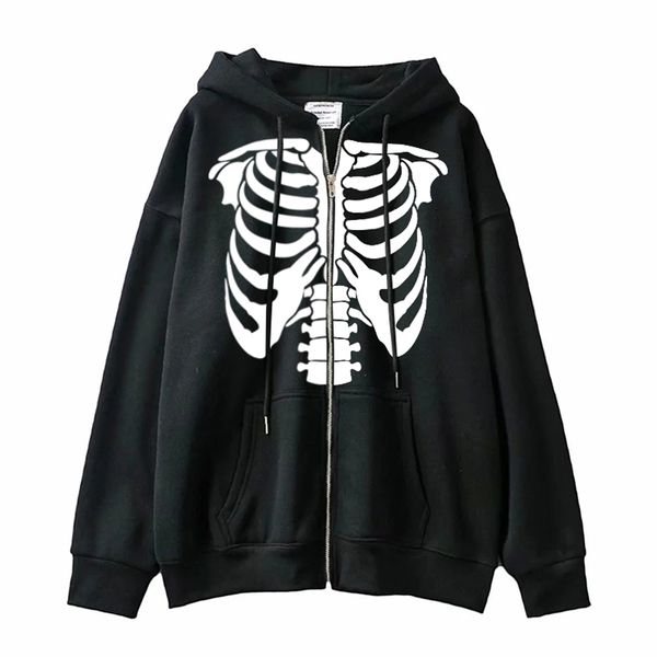 womens hoodies sweatshirts gothic oversized hoodie long sleeve harajuku skeleton sweatshirt women y2k aesthetic hip hop streetwear vintage z, Black
womens hoodies sweatshirts gothic oversized hoodie long sleeve harajuku skeleton sweatshirt women y2k aesthetic hip hop streetwear vintage z, Black