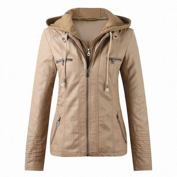 women's leather & faux leather women's leather & faux jacket women 2022 basic coat female winter motorcycle suede pu zipper hoodie, Black
women's leather & faux leather women's leather & faux jacket women 2022 basic coat female winter motorcycle suede pu zipper hoodie, Black