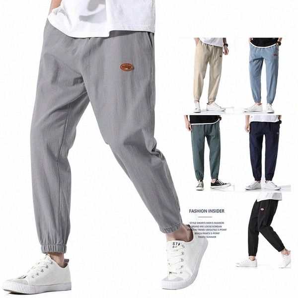 men's pants summer men's linen pants thin solid color loose legged cotton sports 9 points casual trousers wholesale 11gy#, Black
men's pants summer men's linen pants thin solid color loose legged cotton sports 9 points casual trousers wholesale 11gy#, Black