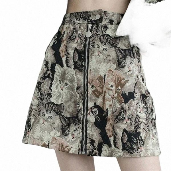 skirts skirts cat printing plus size a-line package hip harajuku dark style high-waist vintage short sweet summer women's streewear n8f, Black
skirts skirts cat printing plus size a-line package hip harajuku dark style high-waist vintage short sweet summer women's streewear n8f, Black