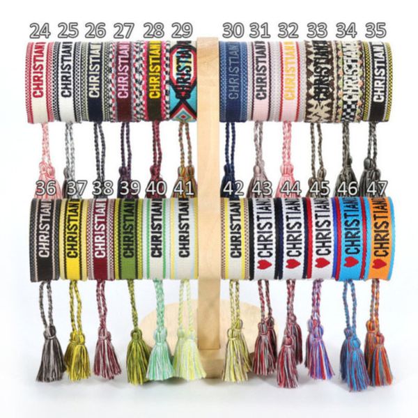 fashion designers wovens friendship bracelet for luxury brand handmade braided bracelets with tassel print embroidery men bangle code 20-38, Golden;silver
fashion designers wovens friendship bracelet for luxury brand handmade braided bracelets with tassel print embroidery men bangle code 20-38, Golden;silver