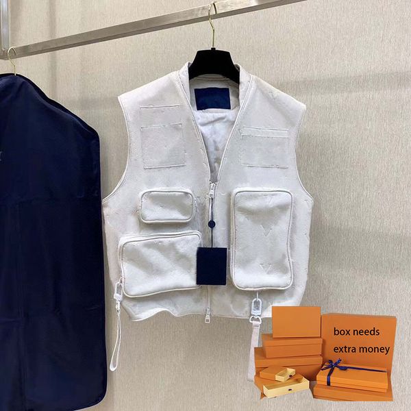 mens fashion vests leather jackets classic embossing vest for womens men tactical vests stylish pattern pocket jacket woman clothing 23fw, Black;white
mens fashion vests leather jackets classic embossing vest for womens men tactical vests stylish pattern pocket jacket woman clothing 23fw, Black;white