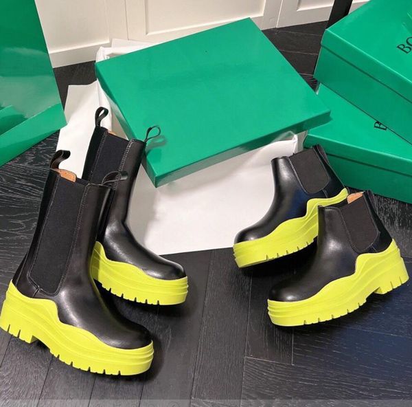 designer boots autumn winter new high soled mid-leg martin for men and women couples chelsea boots thin ankle booties, Black
designer boots autumn winter new high soled mid-leg martin for men and women couples chelsea boots thin ankle booties, Black