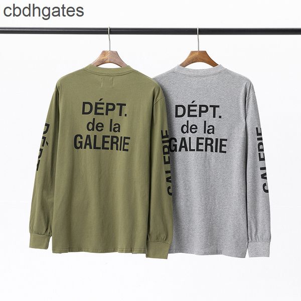 designer tee t galleryes dept 2022 shirts spring letter slogan arm printed long sleeve bottomed t-shirt, White;black
designer tee t galleryes dept 2022 shirts spring letter slogan arm printed long sleeve bottomed t-shirt, White;black