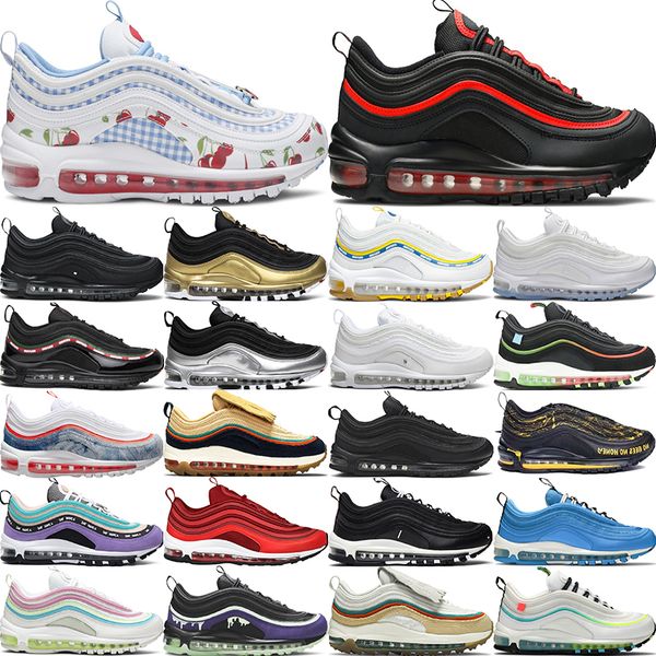 97 mens airs running shoes reflective full palm air cushion shoes black chile red white ice holy water couple womens casual sneakers
97 mens airs running shoes reflective full palm air cushion shoes black chile red white ice holy water couple womens casual sneakers