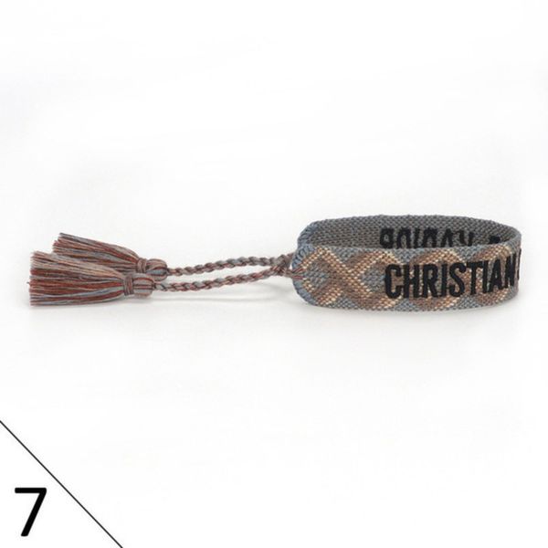 brand luxury braided bracelet adjustable woven friendship bangle for womens mens designer letter embroidery rope bracelets jewelry gift code, Golden;silver 
brand luxury braided bracelet adjustable woven friendship bangle for womens mens designer letter embroidery rope bracelets jewelry gift code, Golden;silver