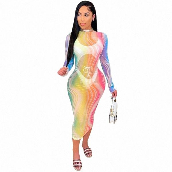 casual dresses casual dresses 2021 personality rainbow printed women long-sleeved tight-fitting hip skirt see-through mesh dress i2eo#, Black;gray
casual dresses casual dresses 2021 personality rainbow printed women long-sleeved tight-fitting hip skirt see-through mesh dress i2eo#, Black;gray