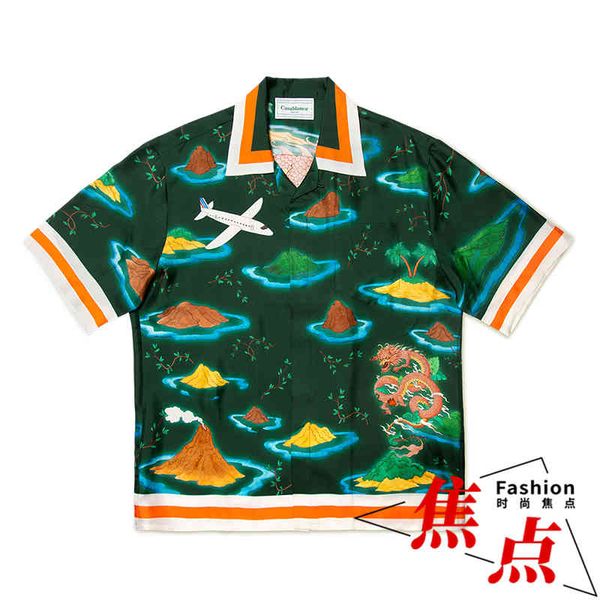 fashion shirt 2022 designer t shirts casablance casual loose silk shirt hawaii swimming pool shirts colorful whisky t shirt gradient casa sh, White;black
fashion shirt 2022 designer t shirts casablance casual loose silk shirt hawaii swimming pool shirts colorful whisky t shirt gradient casa sh, White;black