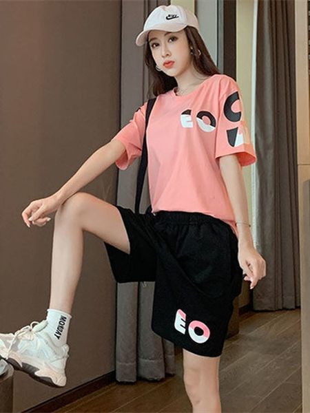 women's two piece pants tracksuit women spring summer running t-shirt and shorts 2 pieces sets women sport suits women gym clothes 2209, White
women's two piece pants tracksuit women spring summer running t-shirt and shorts 2 pieces sets women sport suits women gym clothes 2209, White