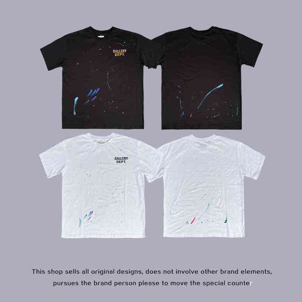 tee short outlet fashion designer hand shirt street gallerydepts high painted vintage loose short sleeve t-shirt men's and women's, White;black
tee short outlet fashion designer hand shirt street gallerydepts high painted vintage loose short sleeve t-shirt men's and women's, White;black
