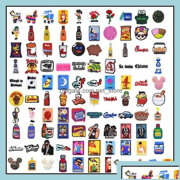 shoe parts accessories shoe parts accessories shoes wholesale 100pcs/lot custom mexican style pvc charms shoecharms buckle soft rubb dhnlq, White;pink
shoe parts accessories shoe parts accessories shoes wholesale 100pcs/lot custom mexican style pvc charms shoecharms buckle soft rubb dhnlq, White;pink