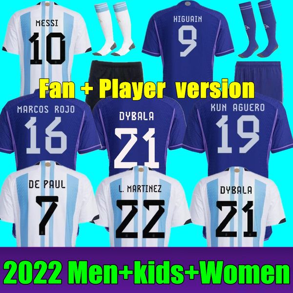 new 2022 argentina soccer jerseys 22 23 j.alvarez dybala messis di maria kun martinez maradona football shirt men kids kit fans player versi, Black;yellow
new 2022 argentina soccer jerseys 22 23 j.alvarez dybala messis di maria kun martinez maradona football shirt men kids kit fans player versi, Black;yellow