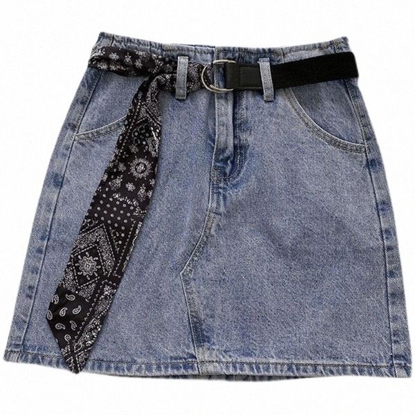 skirts skirts summer style korean personality thin high waist denim a-line skirt with belt u9y2#, Black
skirts skirts summer style korean personality thin high waist denim a-line skirt with belt u9y2#, Black