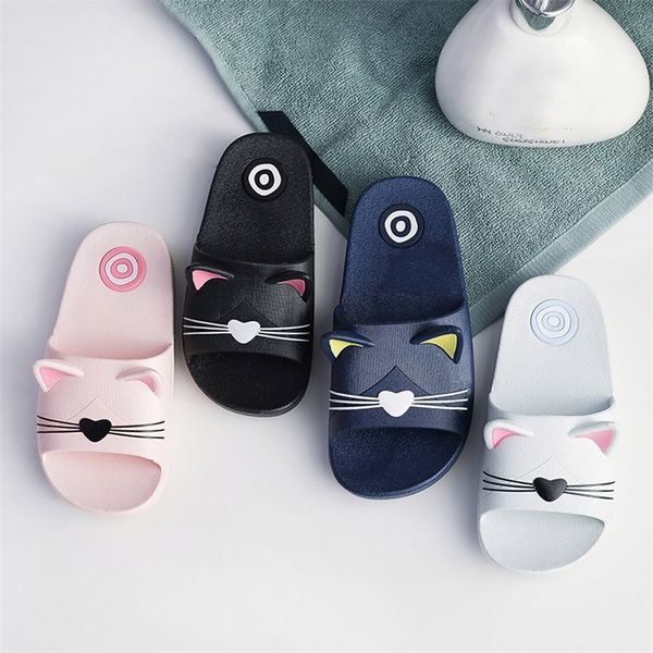 slipper slippers baby kids girls boys home slippers cute cartoon cat non-slip floor family flip flops summer beach shoes 220902, Black;grey
slipper slippers baby kids girls boys home slippers cute cartoon cat non-slip floor family flip flops summer beach shoes 220902, Black;grey