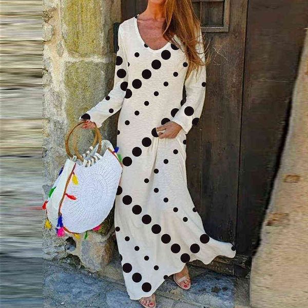 casual dresses fashion simple a-line pullover beach dress women autumn casual polka dot print long dress elegant v neck long sleeve loose dr, Black;gray
casual dresses fashion simple a-line pullover beach dress women autumn casual polka dot print long dress elegant v neck long sleeve loose dr, Black;gray