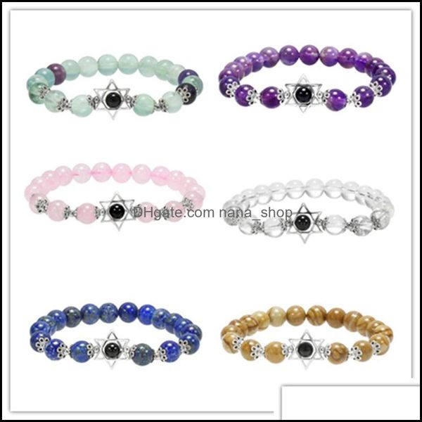 beaded strands beaded strands bracelet hexagram star healing crystal stone stretch water-drop bracelets 8mm inlaid hand dhseller2010 dhold, Black
beaded strands beaded strands bracelet hexagram star healing crystal stone stretch water-drop bracelets 8mm inlaid hand dhseller2010 dhold, Black