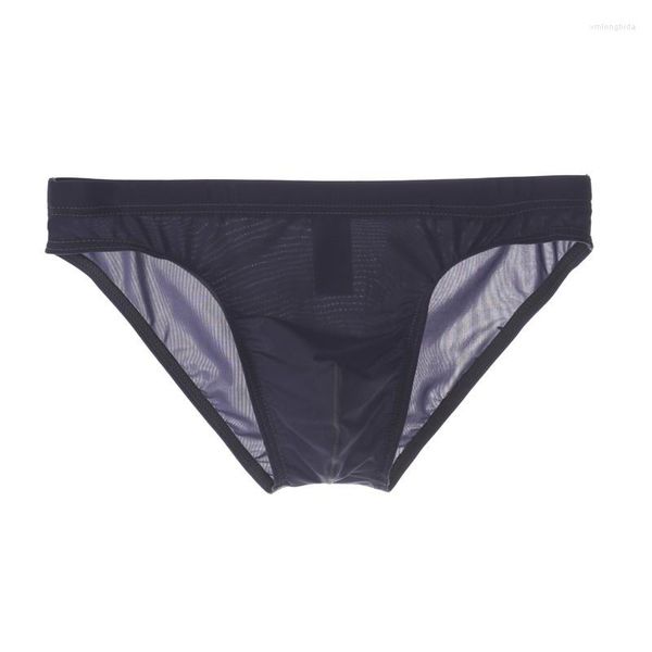 underpants men underwear ice silk solid color briefs transparent silky quick dry u bulge pouch panties low waist male, Black;white
underpants men underwear ice silk solid color briefs transparent silky quick dry u bulge pouch panties low waist male, Black;white