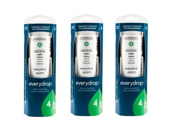 3pk edr4rxd1 everydrop by whirlpool ice & refrigerator water filter 4 w11256135 & w11311161 & edr4rxd1 compatible (pack of 3)
3pk edr4rxd1 everydrop by whirlpool ice & refrigerator water filter 4 w11256135 & w11311161 & edr4rxd1 compatible (pack of 3)
