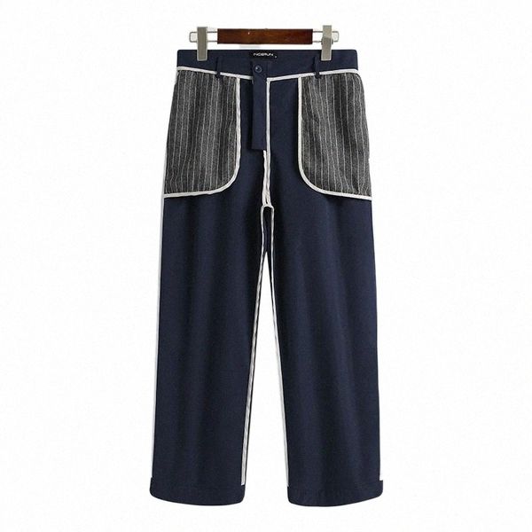 men's pants man fashion patwhwork pants casual pockets button straight trousers incerun spring mens stylish zipper pantalones hombre s-, Black
men's pants man fashion patwhwork pants casual pockets button straight trousers incerun spring mens stylish zipper pantalones hombre s-, Black