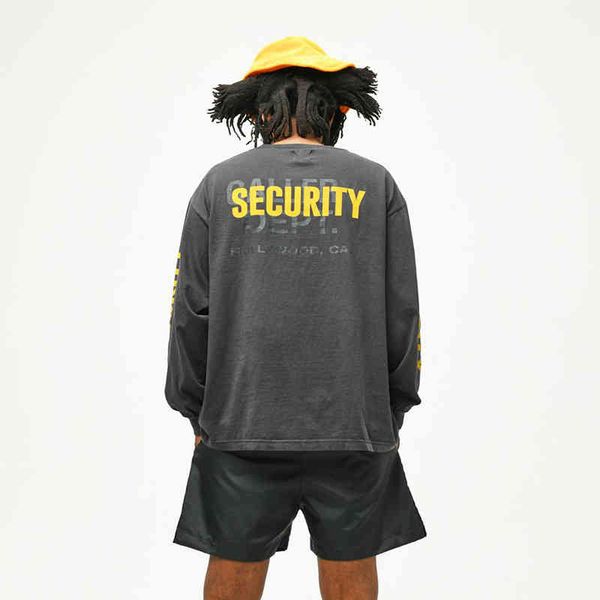 2022 designer hoodies galley luxury brand dept gary security yellow lettered loose casual long sleeve bottomed t-shirt fashion clothes unise, Black
2022 designer hoodies galley luxury brand dept gary security yellow lettered loose casual long sleeve bottomed t-shirt fashion clothes unise, Black