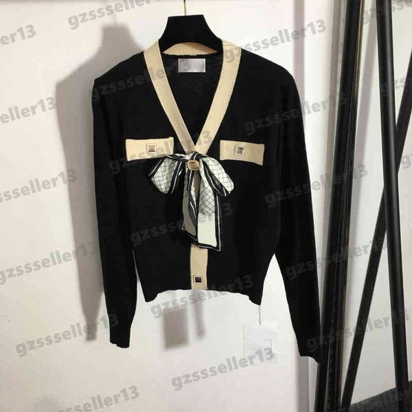 cardigan women sweaters cnl luxury designer bow decorated v-neck knitted cardigans fashion brand 4 colors knit designer womens clothing, White;black
cardigan women sweaters cnl luxury designer bow decorated v-neck knitted cardigans fashion brand 4 colors knit designer womens clothing, White;black