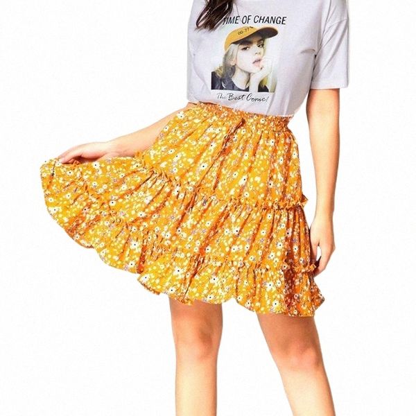 skirts women yellow beach floral skirt ladies summer above knee high waist lace up casual fashion frills short mini skirts u5qt#, Black
skirts women yellow beach floral skirt ladies summer above knee high waist lace up casual fashion frills short mini skirts u5qt#, Black