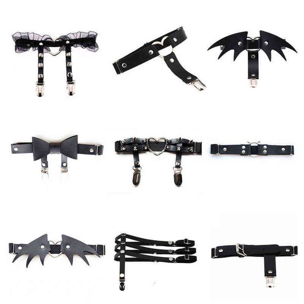 belts womens elasticity harness heart leg chain garter cosplay spike elastic thigh ring, Black;brown
belts womens elasticity harness heart leg chain garter cosplay spike elastic thigh ring, Black;brown