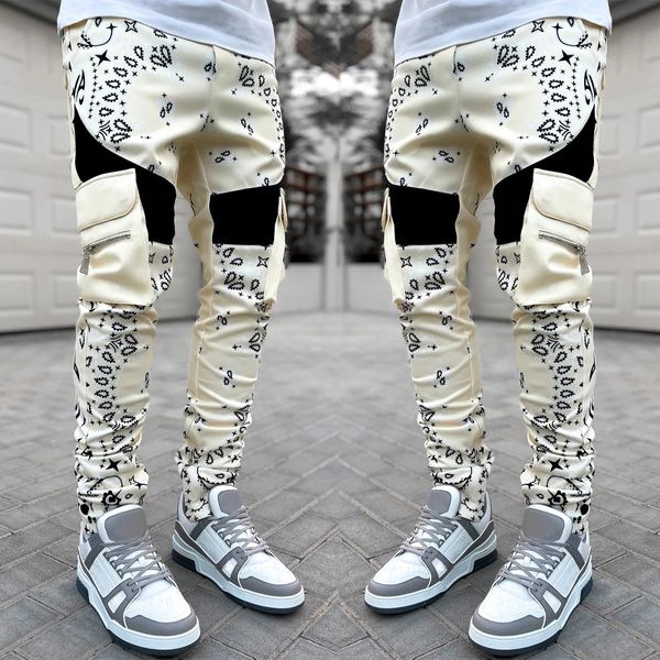 mens sports pants with zipper pocket autumn paisley print hip hop streetwear casual fashion cargo pants for men size 3xl 4xl 5xl, Black
mens sports pants with zipper pocket autumn paisley print hip hop streetwear casual fashion cargo pants for men size 3xl 4xl 5xl, Black