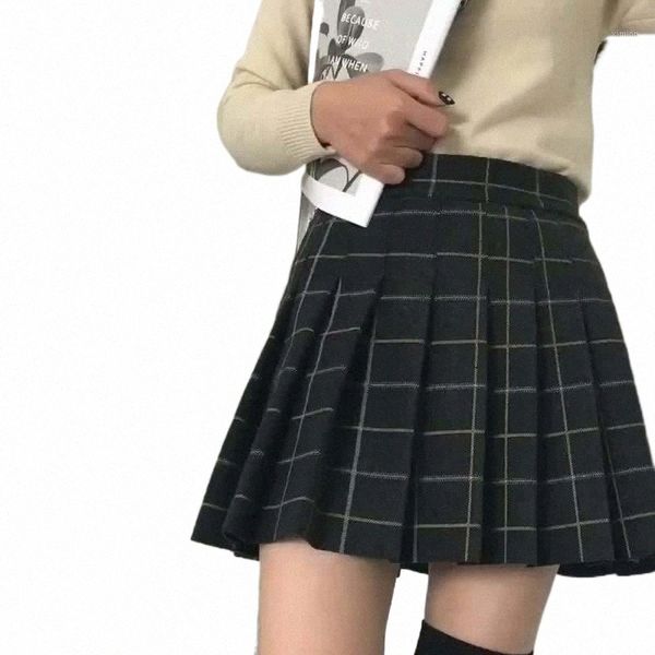 skirts autumn and winter women mini fashion plaid pleated side button high waist tartan goth punk harajuku skirt skirts s6in#, Black
skirts autumn and winter women mini fashion plaid pleated side button high waist tartan goth punk harajuku skirt skirts s6in#, Black