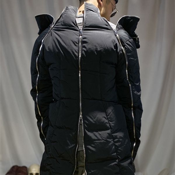 mens down parkas pfnw niche design style darkwear original multi zipper thickening medium and long down jacket men 12a5056 220902, Black
mens down parkas pfnw niche design style darkwear original multi zipper thickening medium and long down jacket men 12a5056 220902, Black