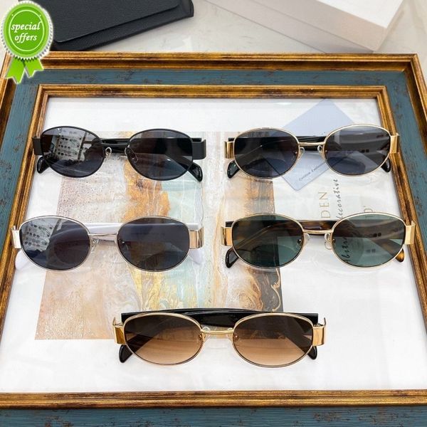 mens sunglasses designer brands fashion 22 new triumphal arch red same metal oval, White;black
mens sunglasses designer brands fashion 22 new triumphal arch red same metal oval, White;black