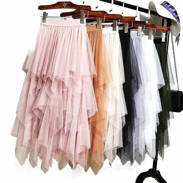 skirts skirts high waist long tulle skirt women irregular hem mesh tutu elastic band a-line colored pleated mid-calf o37u#, Black
skirts skirts high waist long tulle skirt women irregular hem mesh tutu elastic band a-line colored pleated mid-calf o37u#, Black