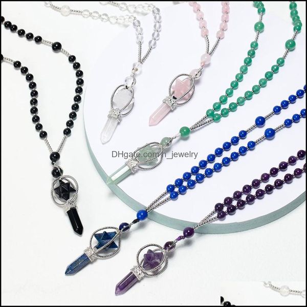 pendant necklaces natural crystal rotate merkaba star stone chakra pendant necklace hexagonal pointed energy reiki heali dhseller2010 dhm4n, Silver
pendant necklaces natural crystal rotate merkaba star stone chakra pendant necklace hexagonal pointed energy reiki heali dhseller2010 dhm4n, Silver