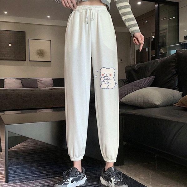 women's pants & capris women's pants & capris autumn loose casual white drawstring sweatpants korean fashion trousers cute cartoon, Black;white
women's pants & capris women's pants & capris autumn loose casual white drawstring sweatpants korean fashion trousers cute cartoon, Black;white