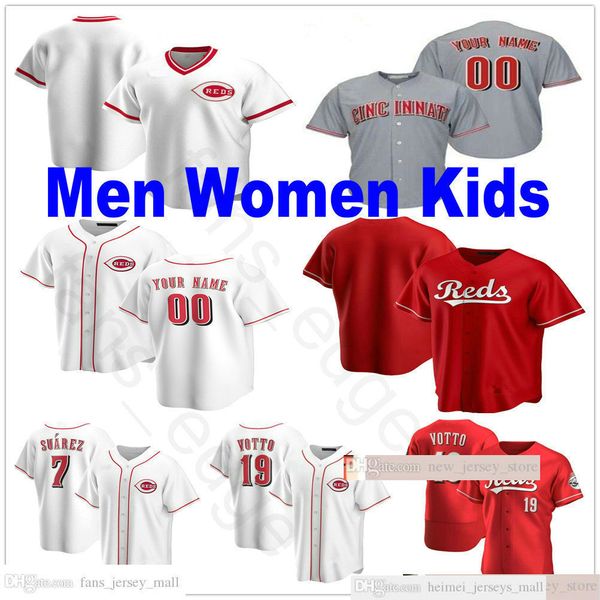 custom 2021 men women youth kid baseball jerseys stitched 7 eugenio suarez 19 joey votto johnny bench luis castillo trevor bauer kids jersey, Black
custom 2021 men women youth kid baseball jerseys stitched 7 eugenio suarez 19 joey votto johnny bench luis castillo trevor bauer kids jersey, Black