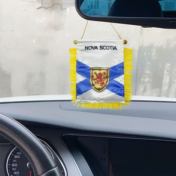 nova scotia mini flag banner 10x15 cm polyester with suction cup for home office door decor
nova scotia mini flag banner 10x15 cm polyester with suction cup for home office door decor